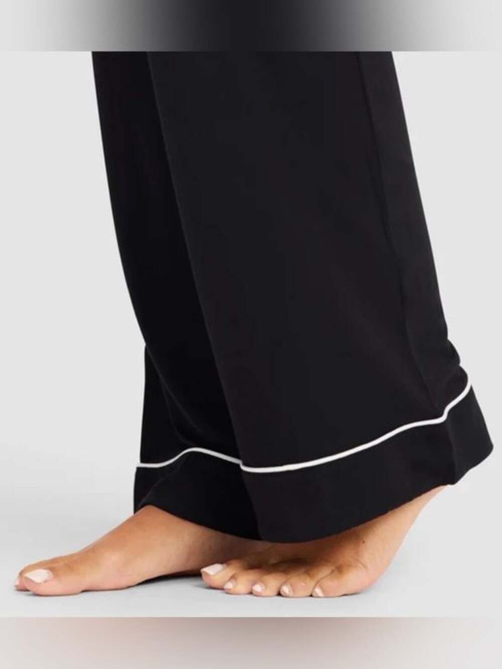 Cozy Earth Bamboo Stretch-Knit Pajama Pant in black - Small TALL NWT - Picture 3 of 5